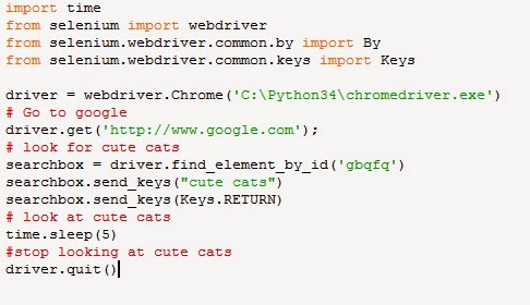 python selenium